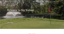 Desktop Screenshot of bigwalnutgolf.com
